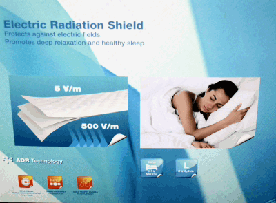 ADR Mat Electric Radiation Shield Protects Against EM Fields