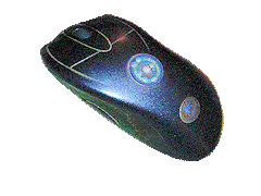 ADR Protect affixed to computer mouse