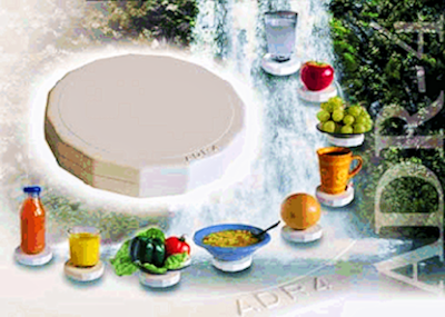 ADR-4 Revitalizer Plate Increases the Vitality of Food and Beverages