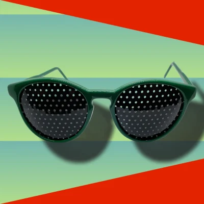 Pinhole Glasses for Kids.