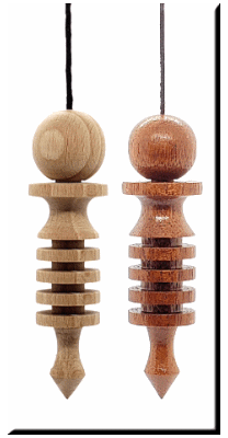 Isis Beech and Mahogany Wood Pendulums