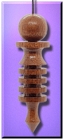 Isis Mahogany Wood Pendulum
