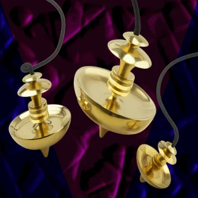 Mer-Isis Brass Pendulum - Group