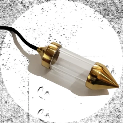 Pendulums 60 Searcher Hybrid Brass Pendulum with Witness Chamber.
