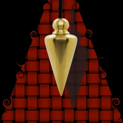 Triangle Brass Pendulum.