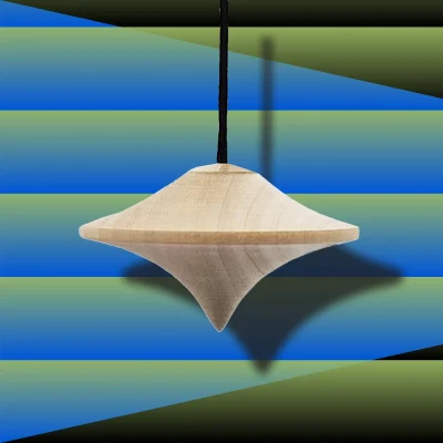 UFO Beech Wood Pendulum.