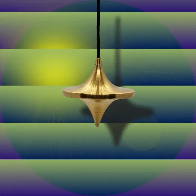 UFO Brass Pendulum.