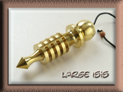 Isis Egyptian Brass Pendulum
