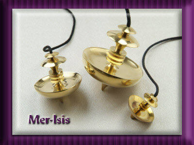 Mer-Isis Brass Pendulums