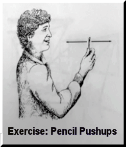 Eye Exercise: Pencil Pushups.