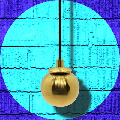 Atma Brass Pendulum with Witness Chamber.