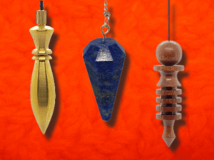Brass, Crystal or a Wood Pendulum