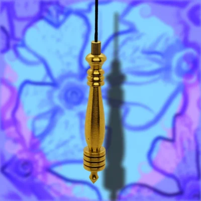 Renove Healing Brass Pendulum.