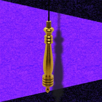 Renove Healing Brass Pendulum.