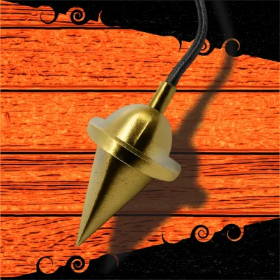 Pendulums 64 Teardrop Super Brass Pendulum.