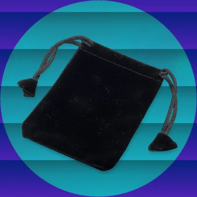 Pendulums 24 Black Velvet Pendulum Pouch.