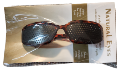 Reader Pinhole Glasses in Package.