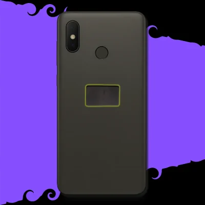 Shungite EMF Protector for Electronic Devices on Mobile Phone.