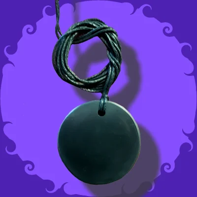 Shungite Round Pendant
