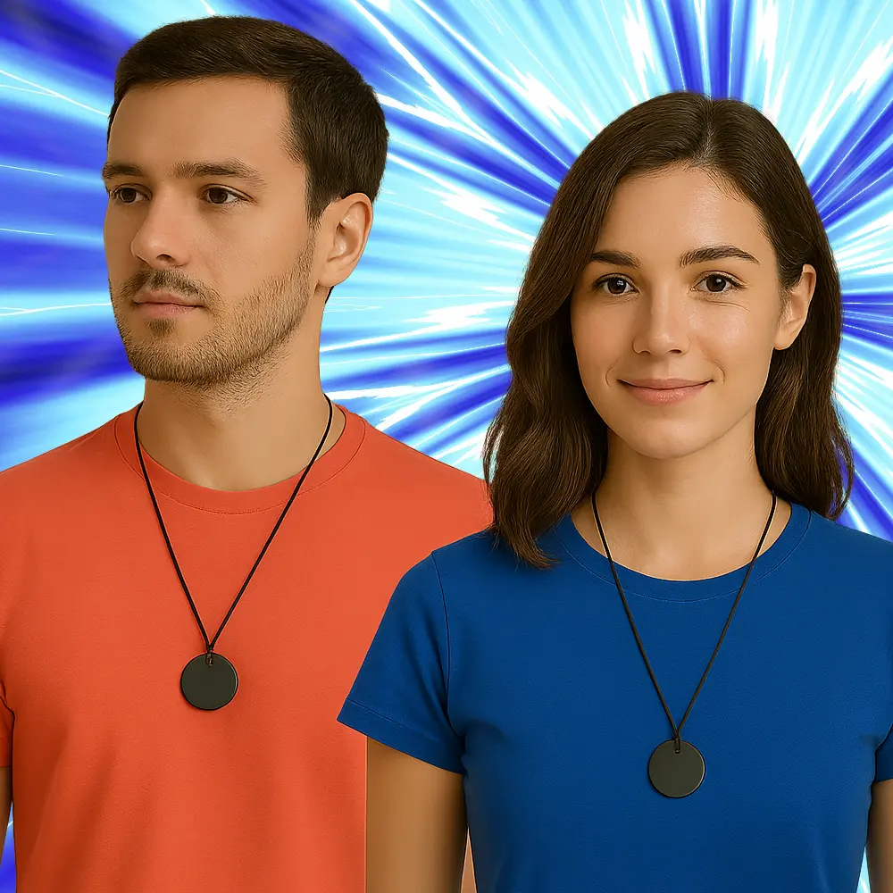 Specialty Products – Tools for Further Wellness 4 Shungite - Couple Modelling Pendant.