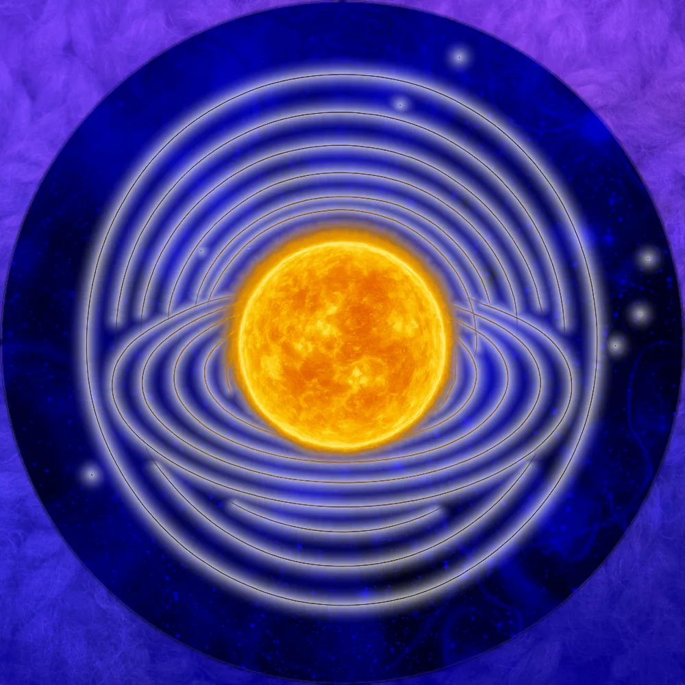 Speciality Display Card - Sun